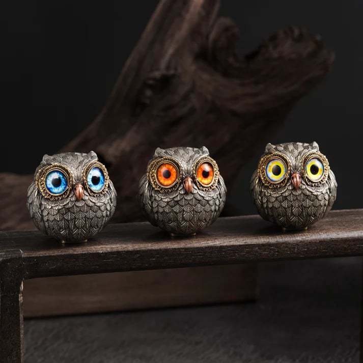 🦉Lucky Owl Guardian-The Wise Watcher of the Felt