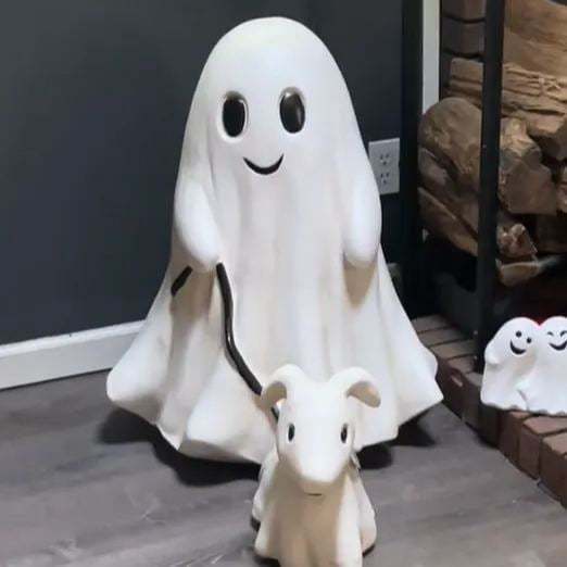 2024 Halloween Ghost Walking Dog Statue👻-PLAWLTD