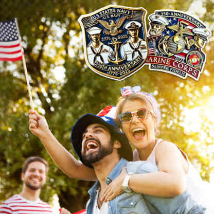 🎁Limited edition badge celebrating the 250th anniversary of the U.S. Navy!
