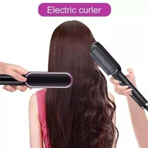 👩‍🦰Negative Ion Hair Straightener Styling Comb