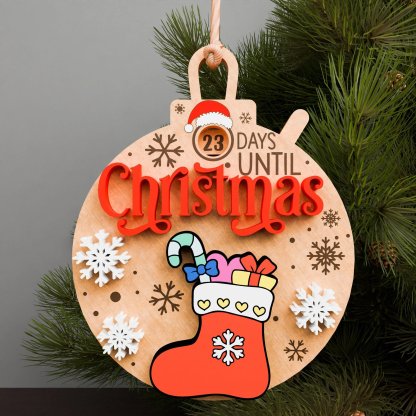 🎅Rotating Christmas Countdown Ornaments🎁