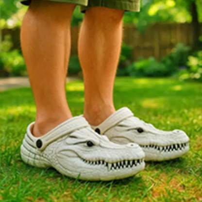 Funny Croc Playful Slippers-PLAWLTD