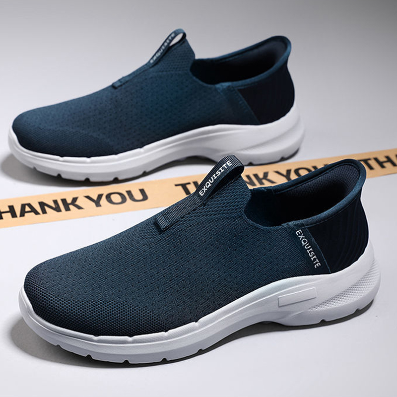 Men's Comfortable Waterproof Slip-On Casual Shoes Orthopedic Shoes