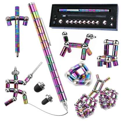 Decompression magnetic levitation multifunctional magnetic toy