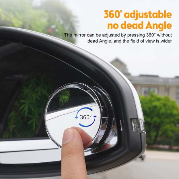 🚗Suction Cup Car Convex Blind Spot Mirror (1 Set / 2 Pcs)