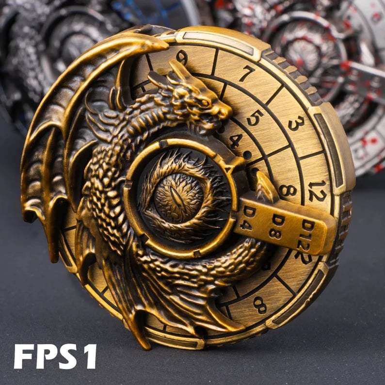 🎲2025 Newest-Metal Dragon Compass Dice🐉