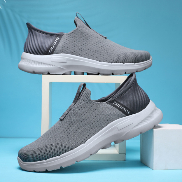 Men's Orthopedic Support Hiking Shoes for Plantar Fasciitis, Anti-Sprain Breathable Sneakers (Medical Certification)-PLAWLTD