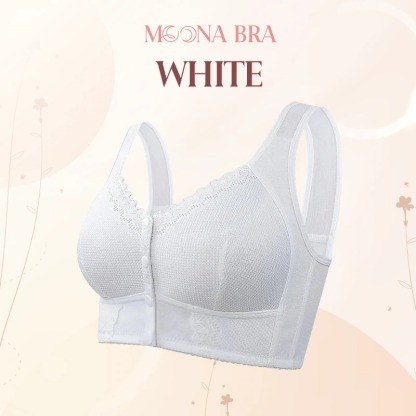 Moona Bra - 2025 Front Closure Breathable Bra for Seniors