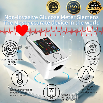 Advanced Non-Invasive Health Monitor-99.9% Accuracy + Exclusive Gift ✅GMP Approved