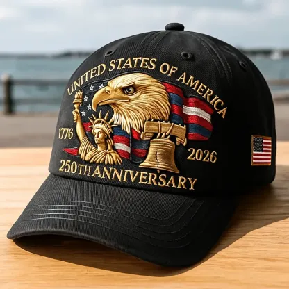 ✨Limited Edition—American 250th Anniversary Embroidered Hat (Unisex)