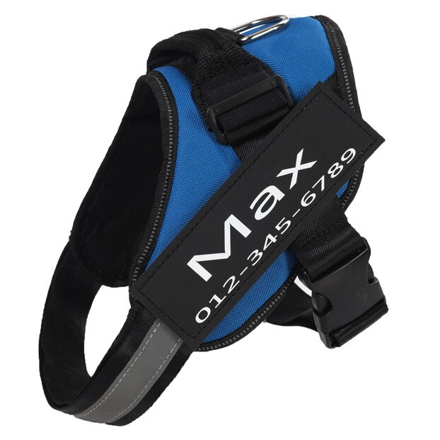 🔥Hot Sale🔥The Personalized NO PULL Harness (Can customize pet's name and your contact information)