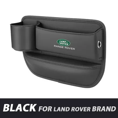 ✨Hot Selling Products of 2025🔥Exclusive Logo Leather Car Seat Storage Box With Water Cup Holder
