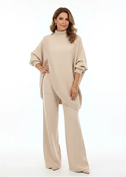 👚Women's Two-Piece Set - Loose Sweater and Pants Set