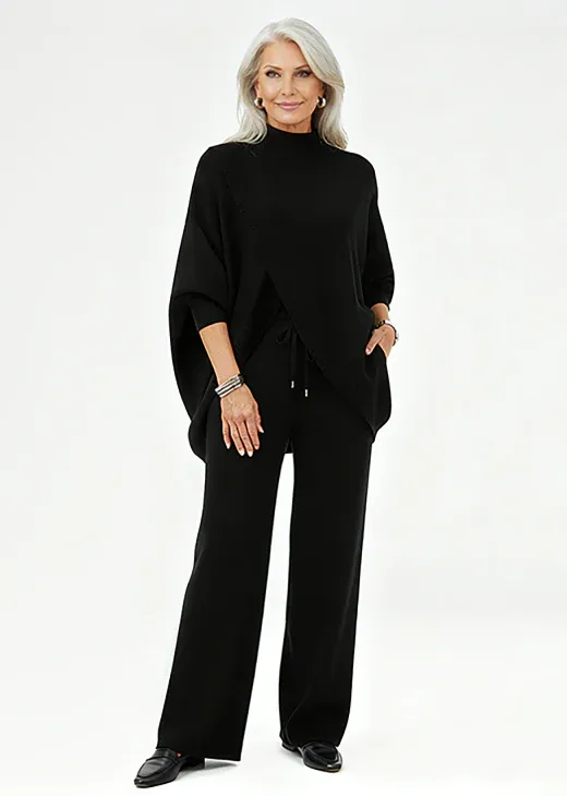 👚Women's Two-Piece Set - Loose Sweater and Pants Set