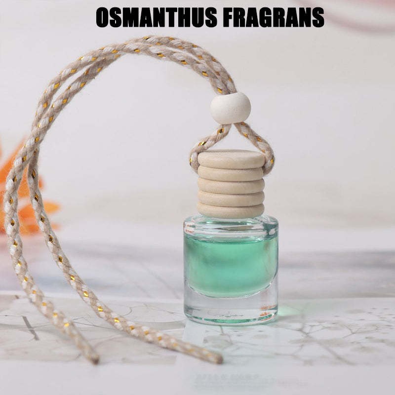 Cylindrical bottle car perfume pendant