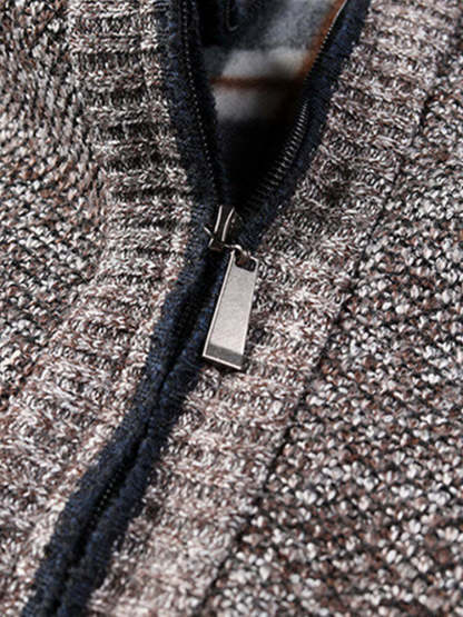 🔥60%OFF🔥Autumn and winter men's zipper sweater work wear casual wear