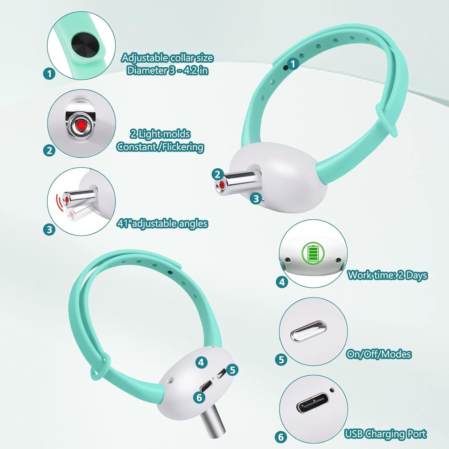 🐾Automatic laser infrared cat collar-PLAWLTD