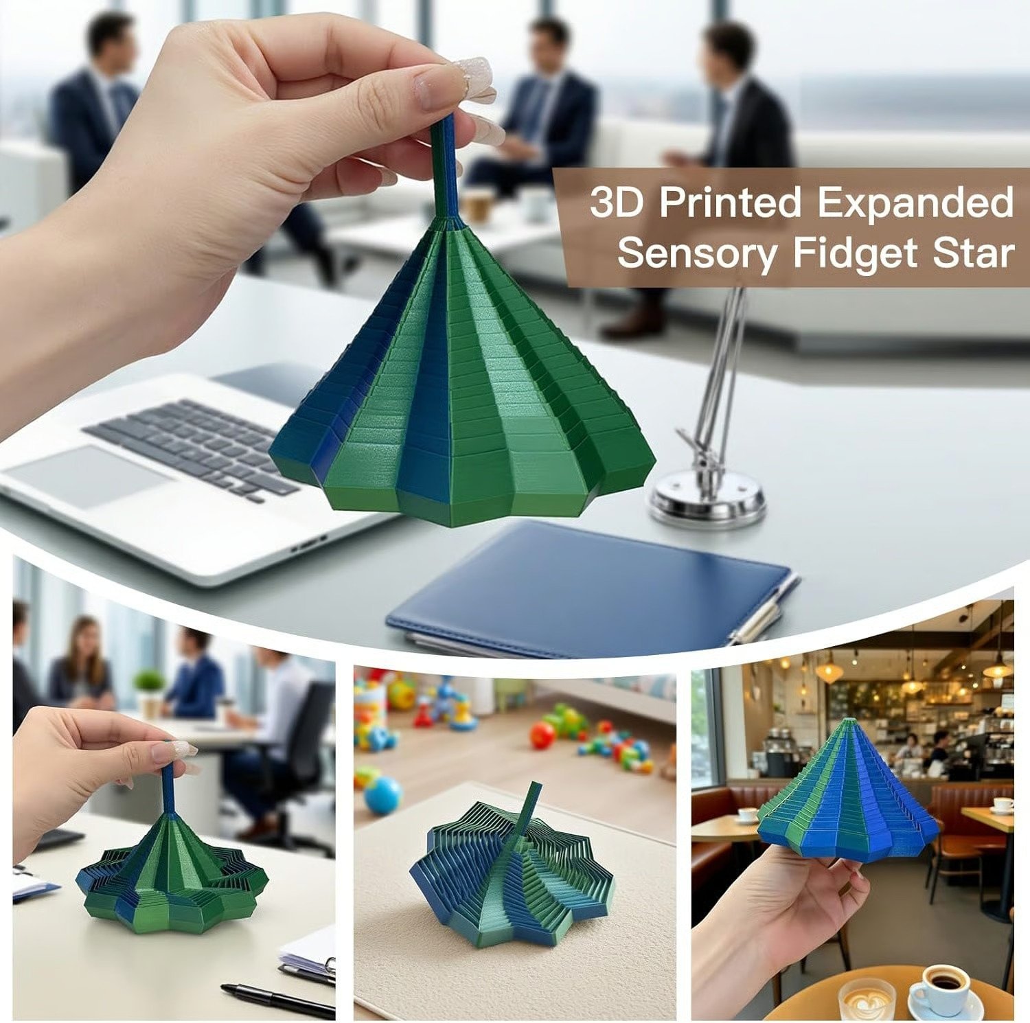 Buy 1 Get 1 Free✨2025 Premium 3D Printed Sensory Fidget Star