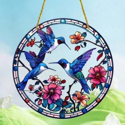🌺 Hummingbird Suncatcher (6 inches)-PLAWLTD