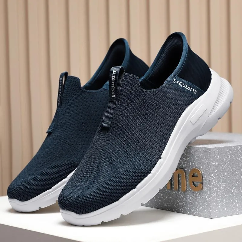 Men's Comfortable Waterproof Slip-On Casual Shoes Orthopedic Shoes