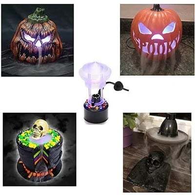 Early Halloween Sale 🔥12 LED light Ultrasonic Mist Maker Fogger🎃