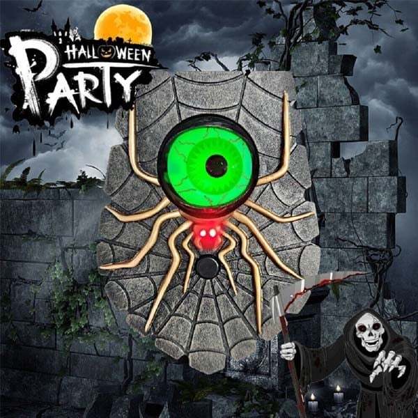 Halloween One Eyed Doorbell with Spooky Sounds