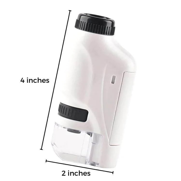 ✨This Week's Special Price 💥 Kid's Portable Pocket Microscope With Adjustable Zoom 60-120x