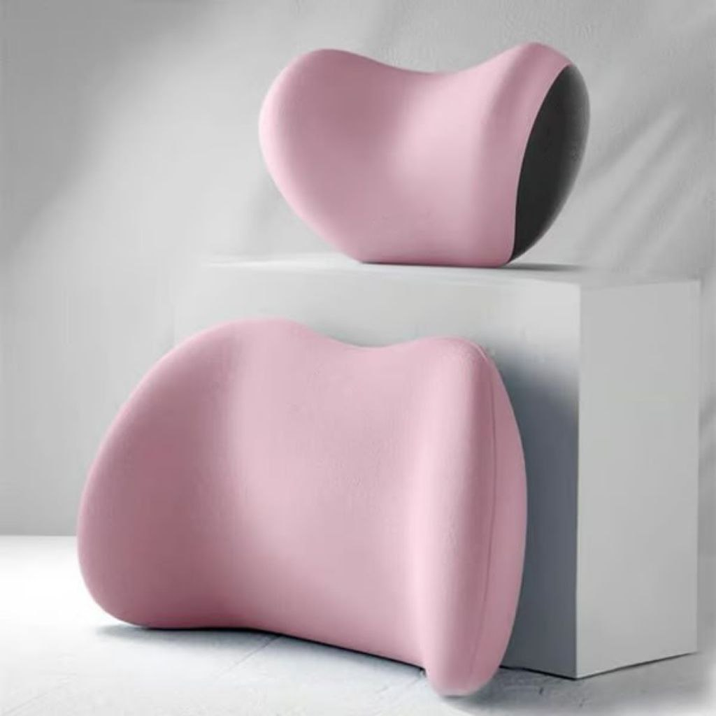 🎁 Car Headrest & Lumbar Support Cushion-PLAWLTD