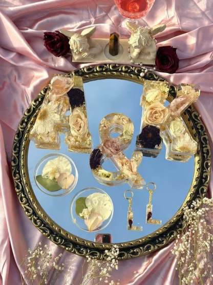 🎁Special commemoration -💟Limited Handmade 100pcs🌸Flowers Resin Night Light-PLAWLTD