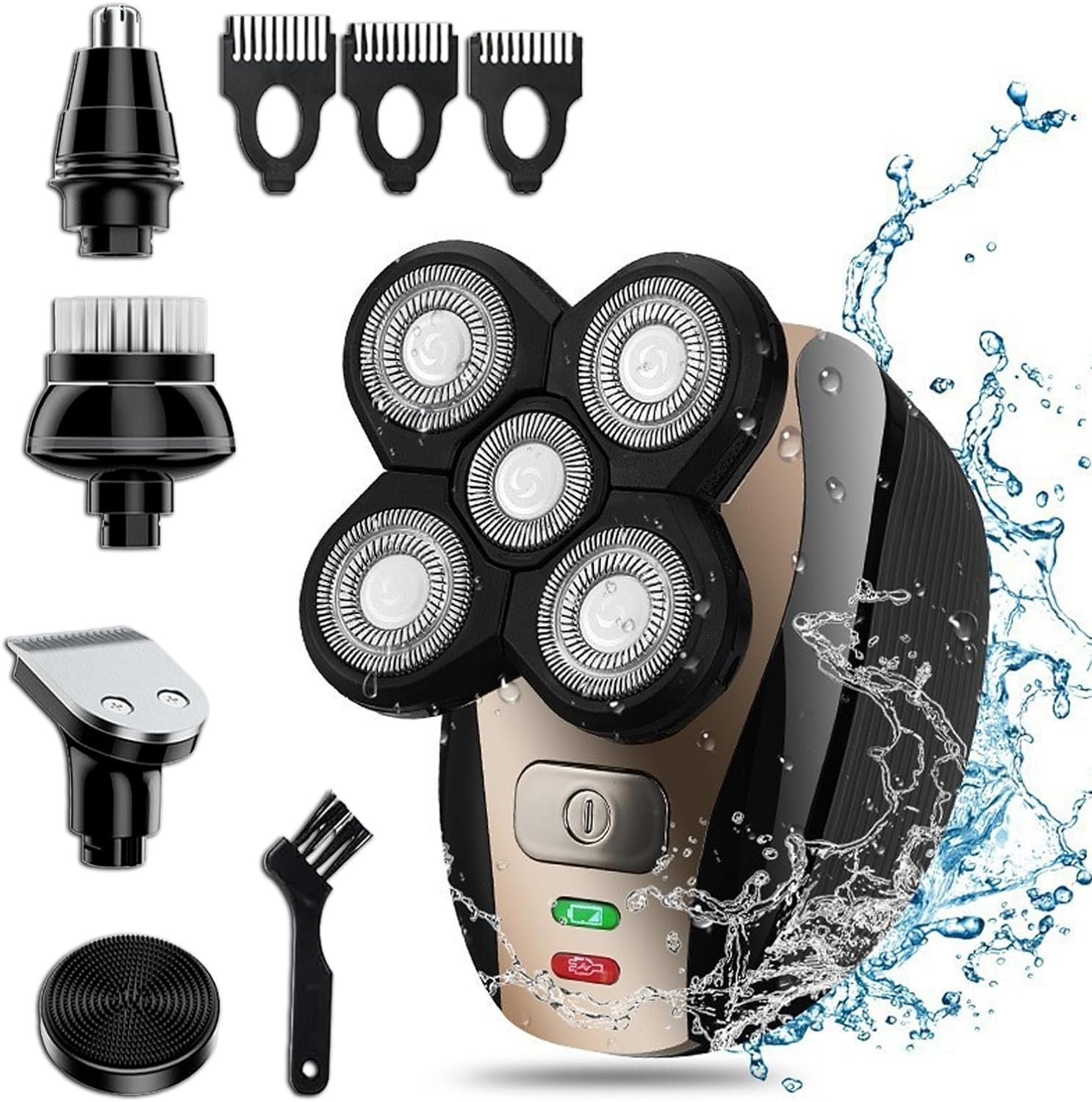 🔥Last Day 49% OFF - 🔥5 In 1 Effortless Head Shaving: Must-Have Shaver For Bald Guys💥 