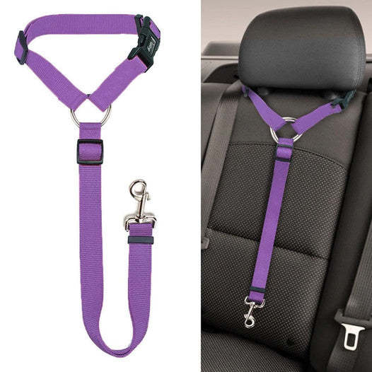 1 PACK Headrest Adjustable Car Dog Leash