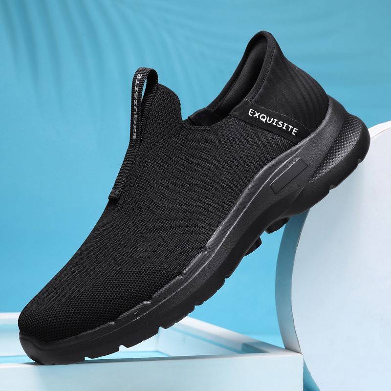 Men's Orthopedic Support Slip-on Shoes for Plantar Fasciitis, Anti-Sprain Walking Sneakers (Medical Certification)-PLAWLTD