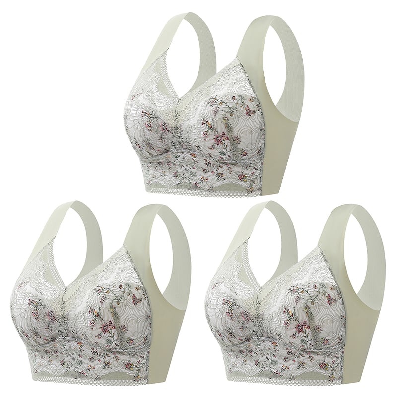 (🔥HOT SALE NOW 50% OFF)❤️Plus Size Seamless Push Up Wireless Bra