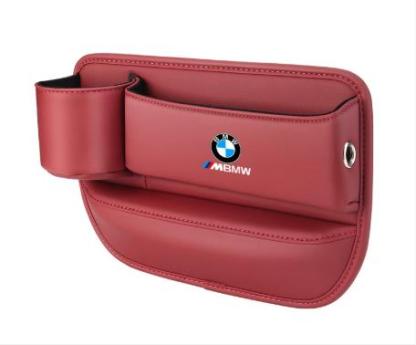 ✨Hot Selling Products of 2025🔥Exclusive Logo Leather Car Seat Storage Box With Water Cup Holder