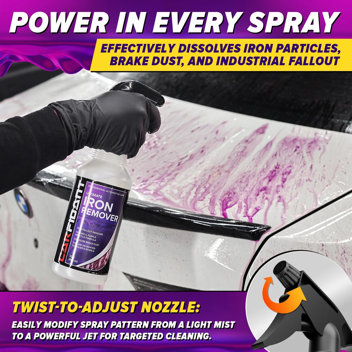 Iron Remover Car Detailing Spray