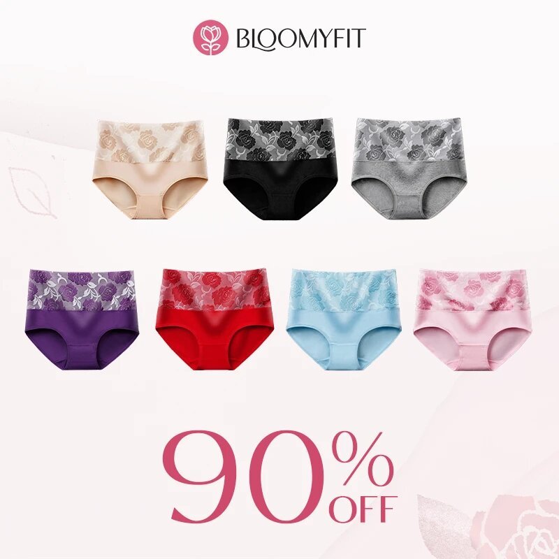 BloomyFit - High Waist Leakproof & Comfortable Panties-PLAWLTD