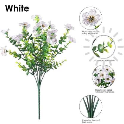 Rain & Sun Proof British Blooms - UV GuardTM Fade-Free Colourful Artificial Flower-PLAWLTD