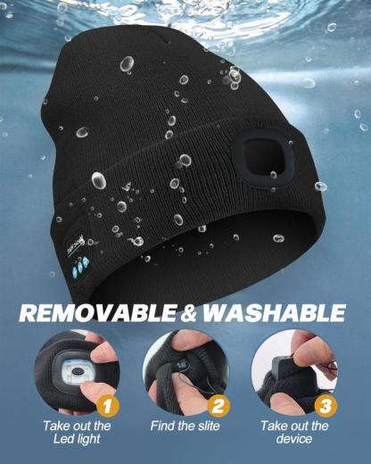 🎄Christmas Sales 49% OFF-2024 LED Bluetooth Beanie-PLAWLTD