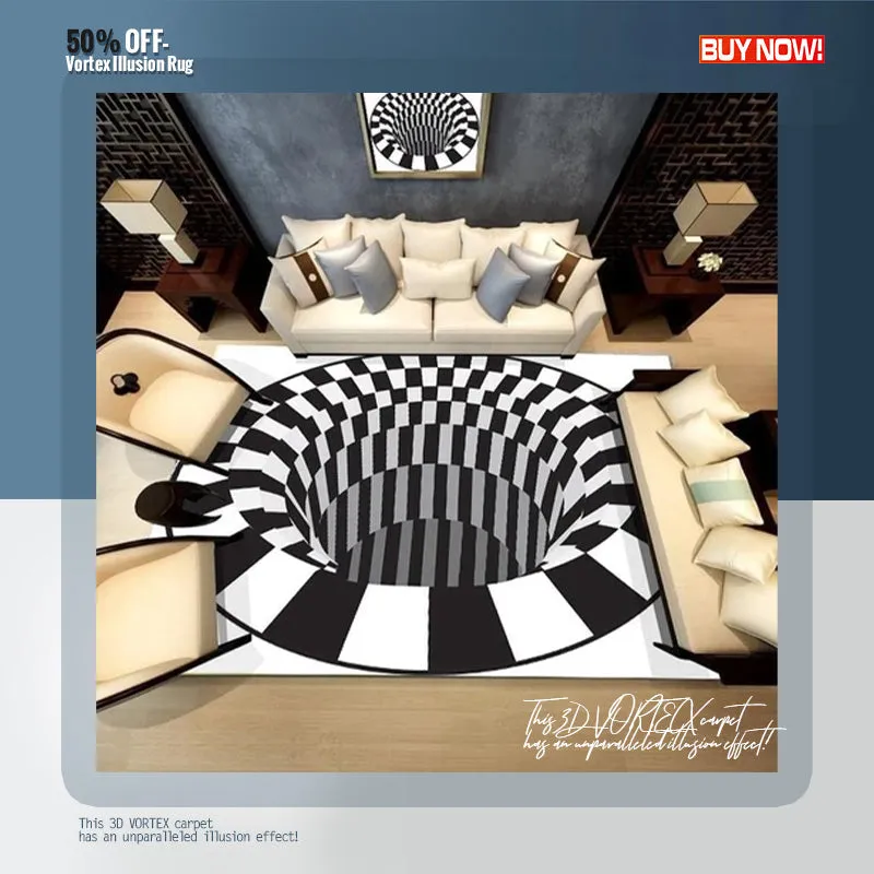 50% OFF - VORTEX ILLUSION RUG