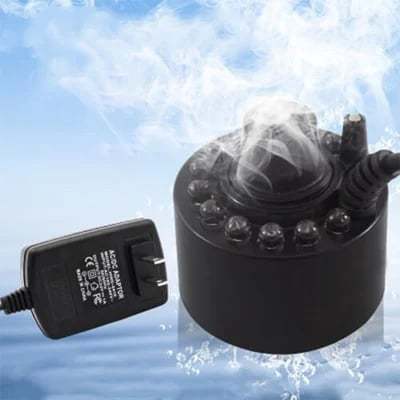 Early Halloween Sale 🔥12 LED light Ultrasonic Mist Maker Fogger🎃