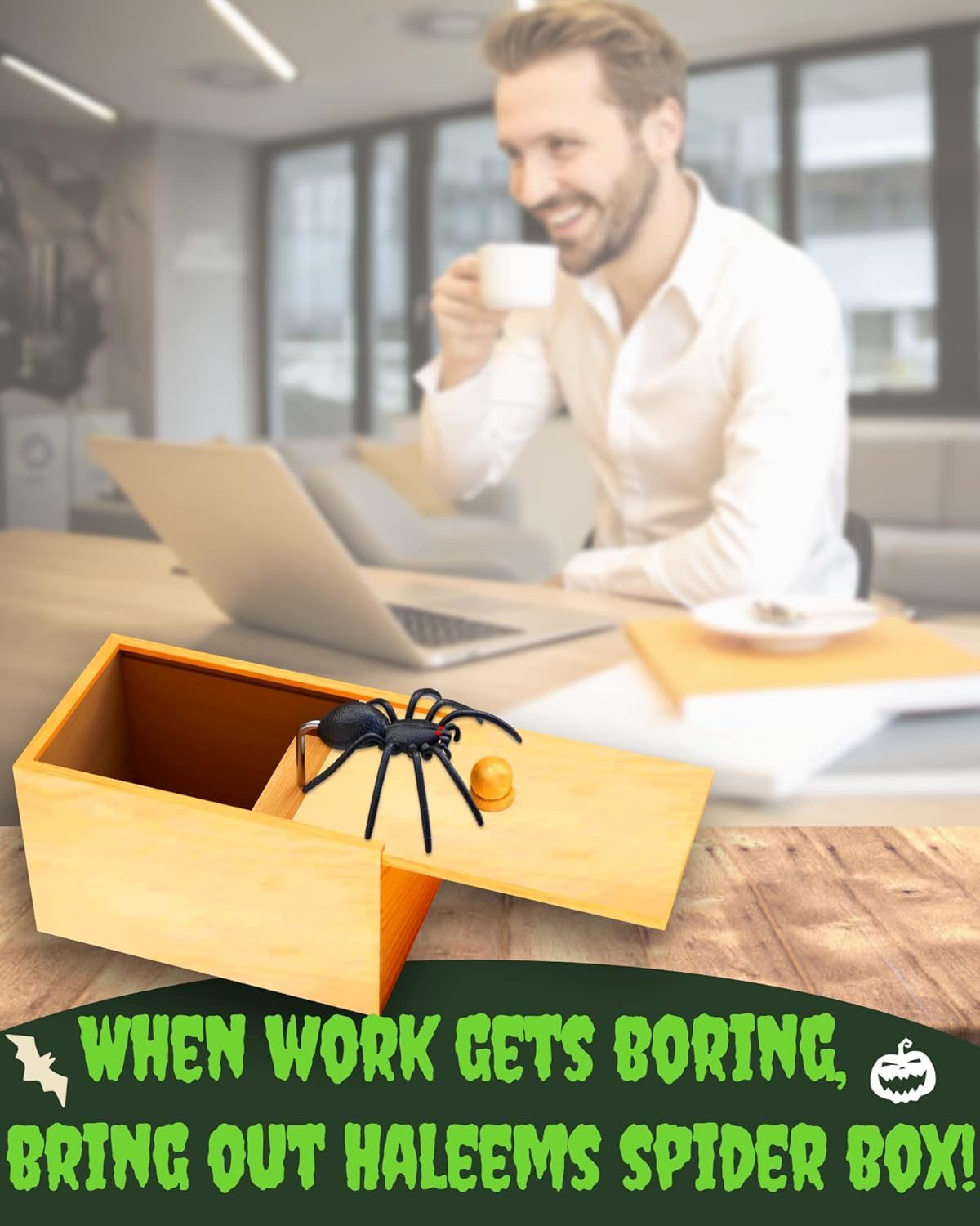 🔥HOT SALE 49% OFF🔥Spider Scare Prank Box