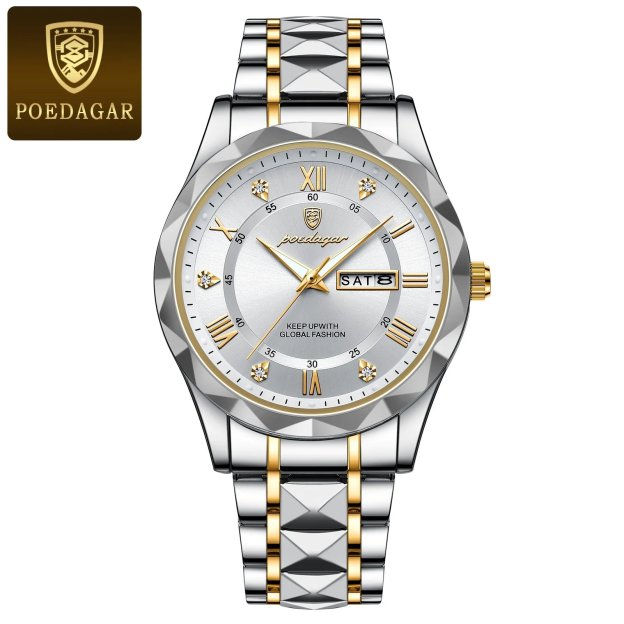 🎁2024 New Year Hot Sale🎁Waterproof Top Brand Luxury Man Wristwatch With Luminous