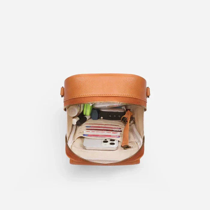 Rose | Crossbody Leather Bag-PLAWLTD