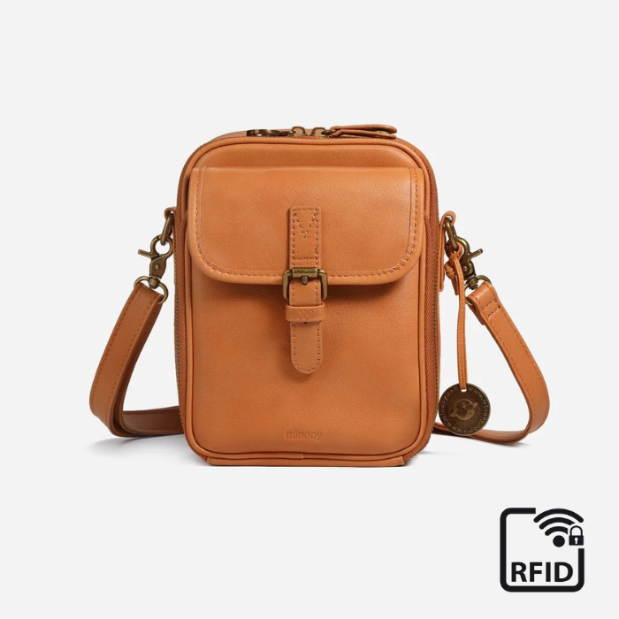 Rose | Crossbody Leather Bag-PLAWLTD