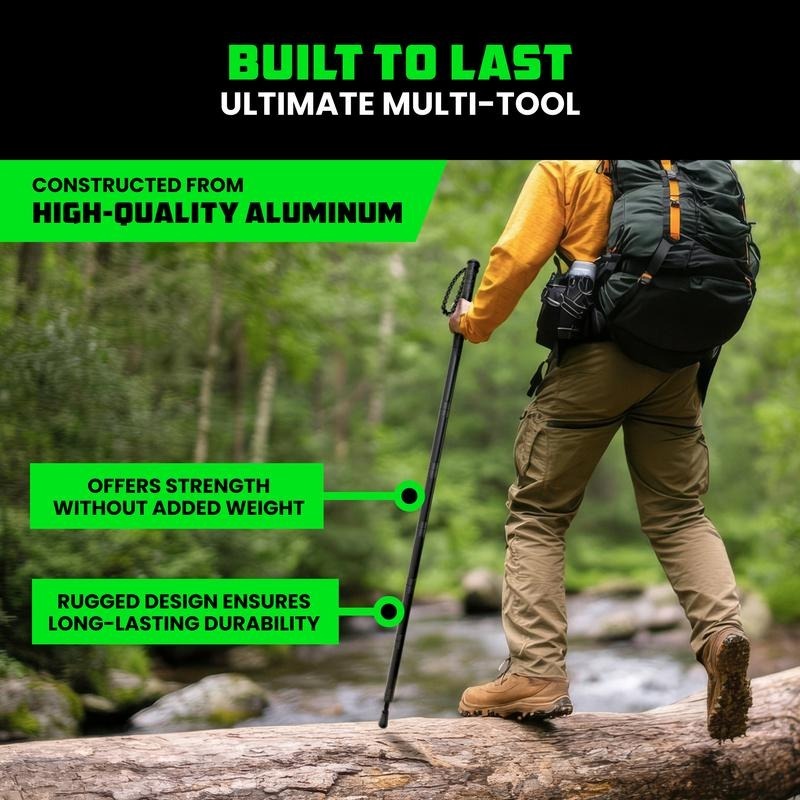 🔥Last day Sale-50% OFF-MK II Survival System Hiking Stick