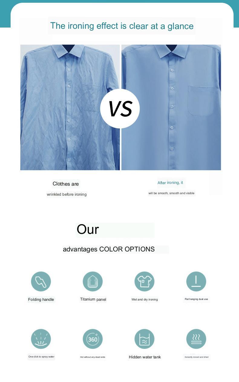 ❤️‍🔥Buy 2 Get Extra 10% OFF ❤️‍🔥 Rotary Garment Iron