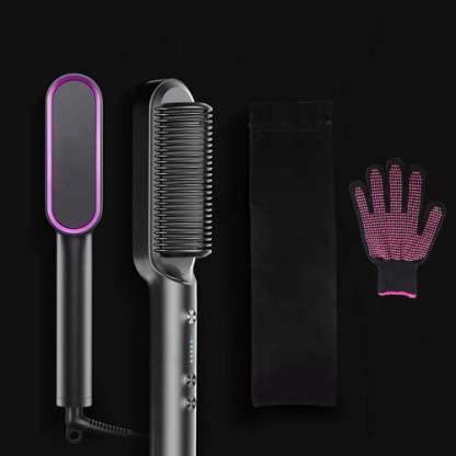 🎁Hot sale 🎁-New Hair Straightener Brush-PLAWLTD