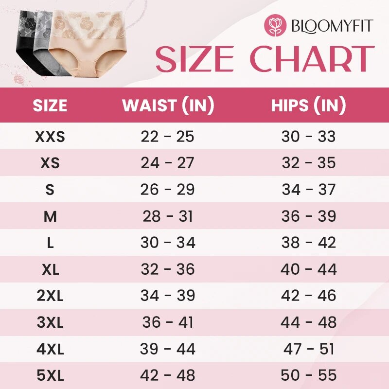 BloomyFit - High Waist Leakproof & Comfortable Panties-PLAWLTD