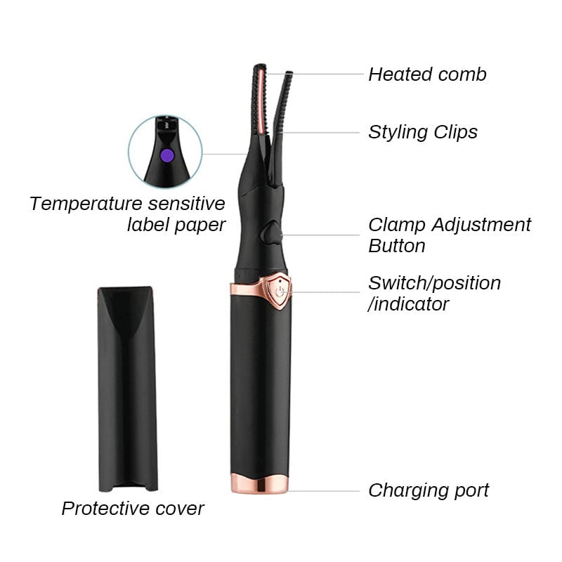 💥Last Day 49% Off🔥Electric Eyelash Curler for Instant Glam