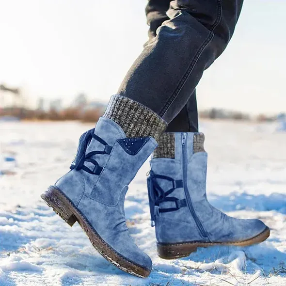 PREMIUM Waterproof Mid Calf Zipper Boots